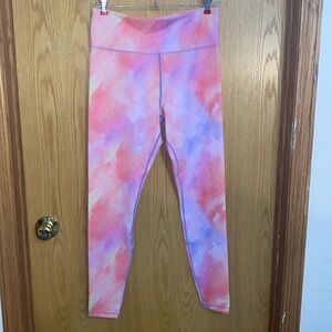 ZYIa Active Sorbert Sunset Light n Tight Hi-Rise 28” Size 12